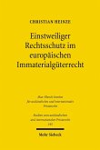 Einstweiliger Rechtsschutz im europäischen Immaterialgüterrecht (eBook, PDF)