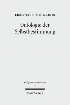 Ontologie der Selbstbestimmung (eBook, PDF) - Martin, Christian Georg