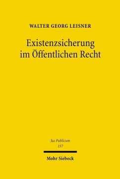 Existenzsicherung im Öffentlichen Recht (eBook, PDF) - Leisner, Walter Georg