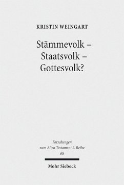 Cover Stämmevolk - Staatsvolk - Gottesvolk? (eBook, PDF)