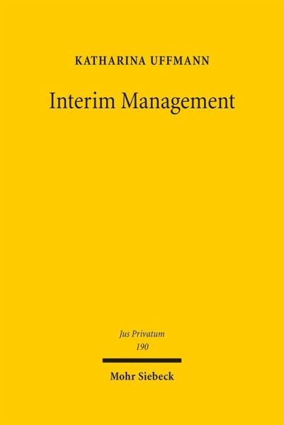 Interim Management (eBook, PDF) Interim Management (eBook, PDF)