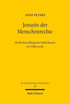 Jenseits der Menschenrechte (eBook, PDF) - Peters, Anne