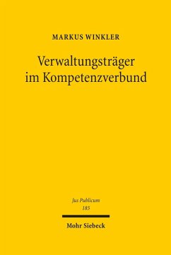 Cover Verwaltungsträger im Kompetenzverbund (eBook, PDF)