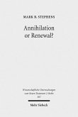 Annihilation or Renewal? (eBook, PDF)