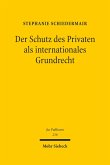 Der Schutz des Privaten als internationales Grundrecht (eBook, PDF) Der Schutz des Privaten als internationales Grundrecht (eBook, PDF)
