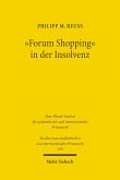 'Forum Shopping' in der Insolvenz (eBook, PDF)