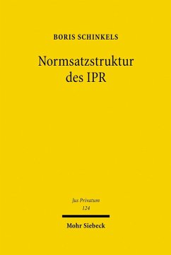 Normsatzstruktur des IPR (eBook, PDF) - Schinkels, Boris