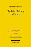 Objektive Haftung in Europa (eBook, PDF)