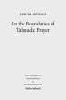 On the Boundaries of Talmudic Prayer... - Bild 1