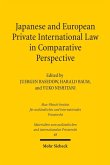 Japanese and European Private International Law in Comparative Perspective (eBook, PDF)