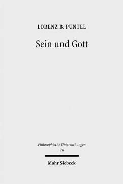 Sein und Gott (eBook, PDF) - Puntel, Lorenz B.
