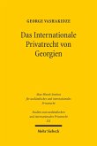 Das Internationale Privatrecht von Georgien (eBook, PDF)