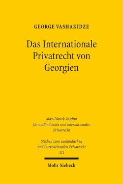 Das Internationale Privatrecht von Georgien (eBook, PDF) - Vashakidze, George