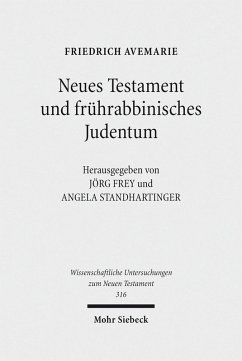 Neues Testament und frührabbinisches Judentum (eBook, PDF) Cover Neues Testament und frührabbinisches Judentum (eBook, PDF)