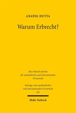 Warum Erbrecht? (eBook, PDF) - Dutta, Anatol