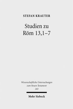 Cover Studien zu Röm 13,1-7 (eBook, PDF)