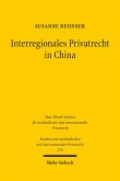 Interregionales Privatrecht in China (eBook, PDF)