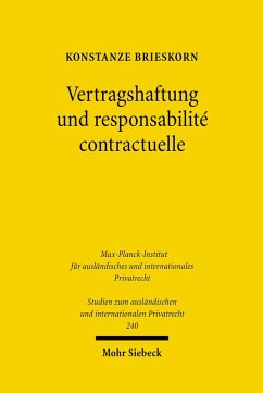 Vertragshaftung und responsabilité contractuelle (eBook, PDF) - Brieskorn, Konstanze