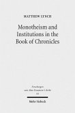 Monotheism and Institutions in the Book of Chronicles (eBook, PDF)