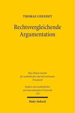 Cover Rechtsvergleichende Argumentation (eBook, PDF)
