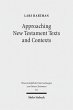 Approaching New Testament Texts and... - Bild 1