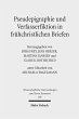 Pseudepigraphie und Verfasserfiktion in... - Bild 1