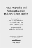 Pseudepigraphie und Verfasserfiktion in frühchristlichen Briefen (eBook, PDF)