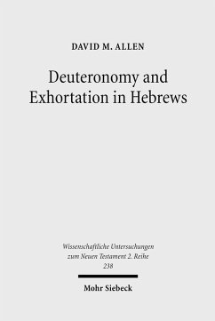 Cover Deuteronomy and Exhortation in Hebrews (eBook, PDF)