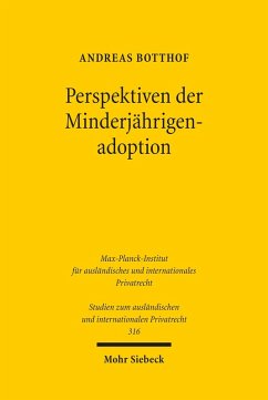 Perspektiven der Minderjährigenadoption (eBook, PDF) - Botthof, Andreas