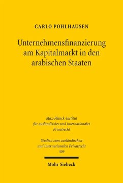 Unternehmensfinanzierung am Kapitalmarkt in den arabischen Staaten (eBook, PDF) - Pohlhausen, Carlo