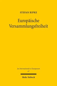 Cover Europäische Versammlungsfreiheit (eBook, PDF)