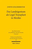 Das Landeigentum als Legal Transplant in Mexiko (eBook, PDF)