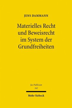 Materielles Recht und Beweisrecht im System der Grundfreiheiten (eBook, PDF) - Dammann, Jens