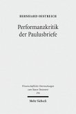 Performanzkritik der Paulusbriefe (eBook, PDF)