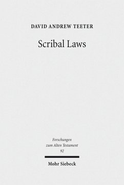 Scribal Laws (eBook, PDF) - Teeter, David Andrew