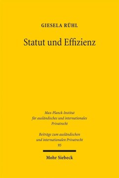 Statut und Effizienz (eBook, PDF) Cover Statut und Effizienz (eBook, PDF)