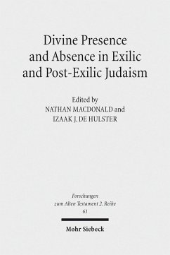 Cover Divine Presence and Absence in Exilic and Post-Exilic Judaism (eBook, PDF)