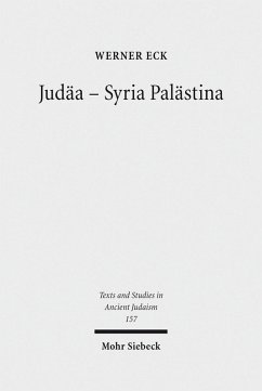 Judäa - Syria Palästina (eBook, PDF) - Eck, Werner