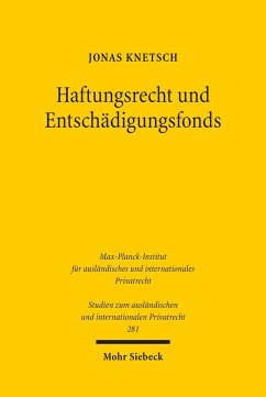 Haftungsrecht und Entschädigungsfonds (eBook, PDF) - Knetsch, Jonas