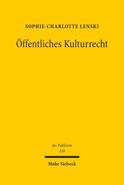 Öffentliches Kulturrecht (eBook, PDF) - Lenski, Sophie-Charlotte