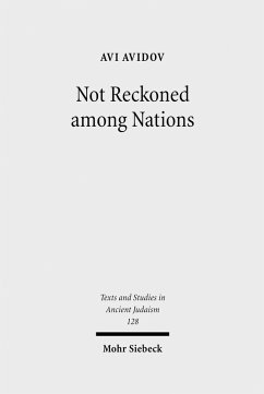 Not Reckoned among Nations (eBook, PDF) - Avidov, Avi