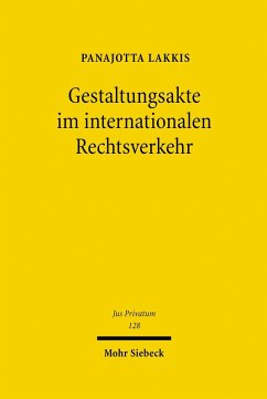 Gestaltungsakte im internationalen Rechtsverkehr (eBook, PDF) Cover Gestaltungsakte im internationalen Rechtsverkehr (eBook, PDF)