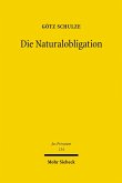 Die Naturalobligation (eBook, PDF) Die Naturalobligation (eBook, PDF)