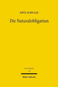 Die Naturalobligation (eBook, PDF) - Schulze, Götz