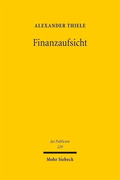 Finanzaufsicht (eBook, PDF) Finanzaufsicht (eBook, PDF)