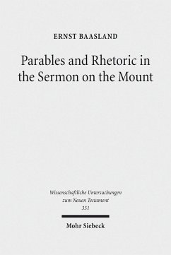 Cover Parables and Rhetoric in the Sermon on the Mount (eBook, PDF)