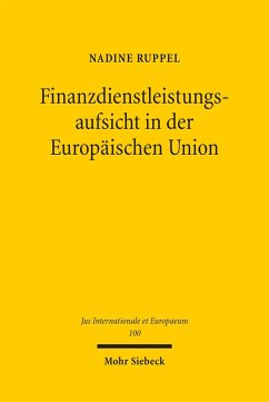 Cover Finanzdienstleistungsaufsicht in der Europäischen Union (eBook, PDF)