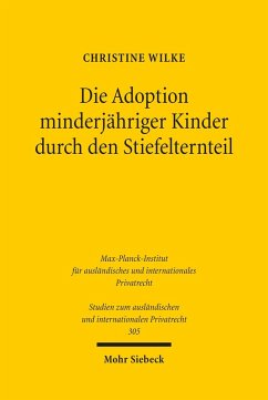 Die Adoption minderjähriger Kinder durch den Stiefelternteil (eBook, PDF) - Wilke, Christine