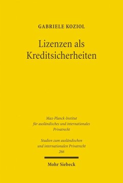 Lizenzen als Kreditsicherheiten (eBook, PDF) - Koziol, Gabriele