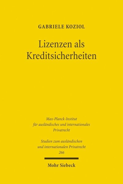 Lizenzen als Kreditsicherheiten (eBook, PDF)